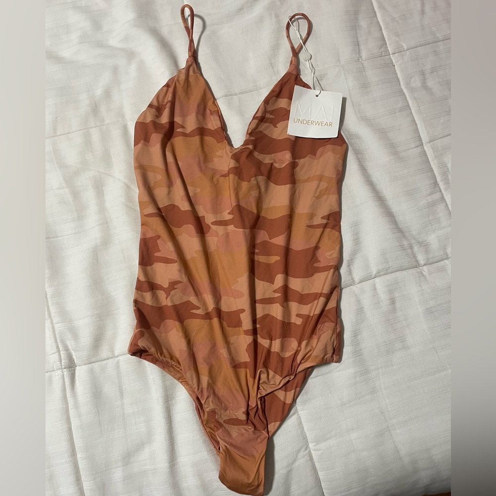 Mai Swim Pink Camo One Piece